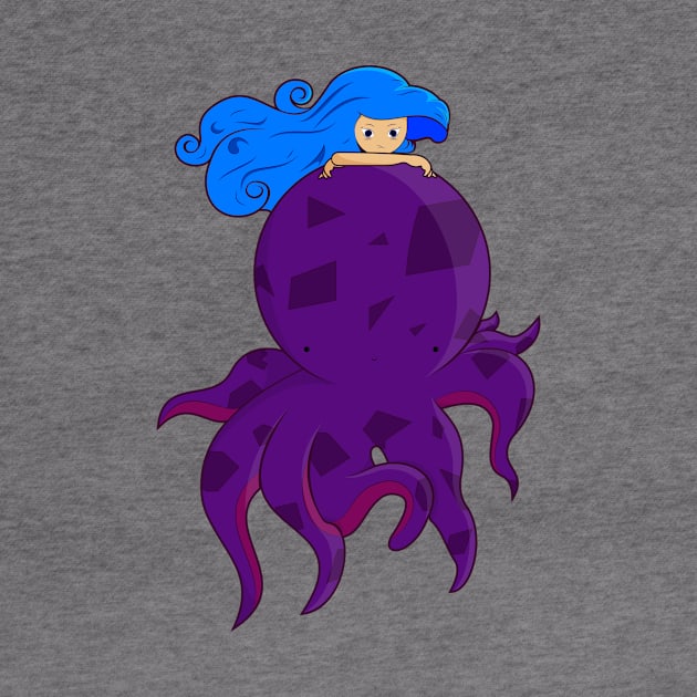 Octopus Queen by Scanline
